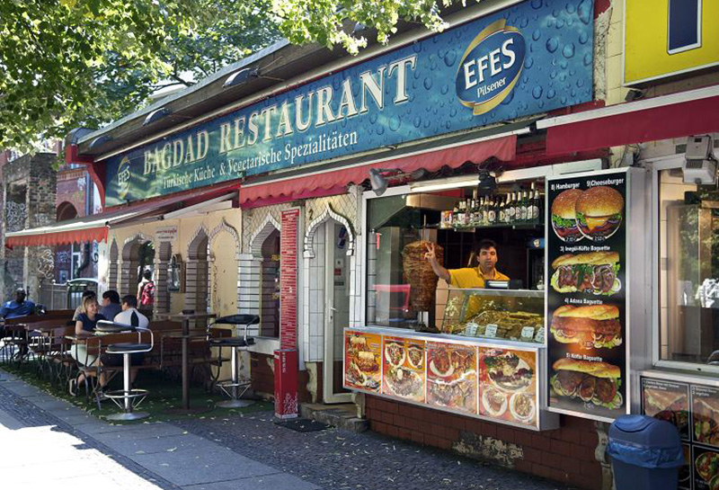 Bagdad Restaurant. En tyrkisk «imbiss» i Berlin